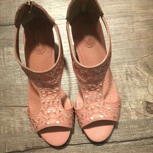 Clarks Artisan Wedge Sandals